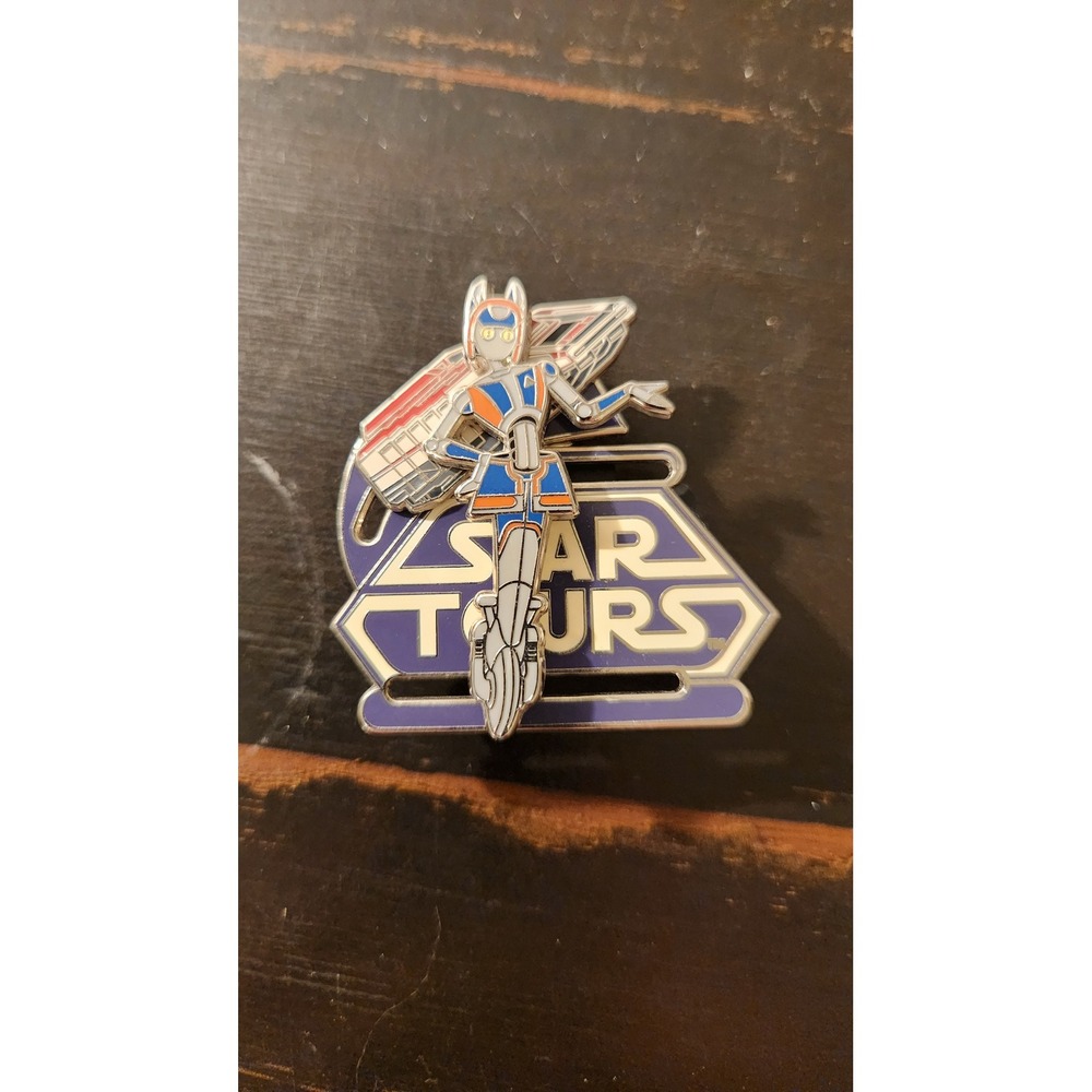 Disney Parks Star Tours Aly San San Droid‎ Slider Pin Star Wars 2011 Lucasfilm